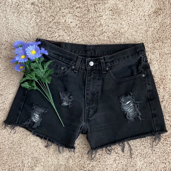 Levi's Pants - Levi’s Distressed Jean Shorts